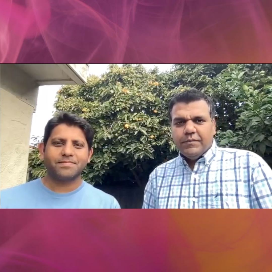 Co-founders - Amritashwar Lal and Varun Kumar
